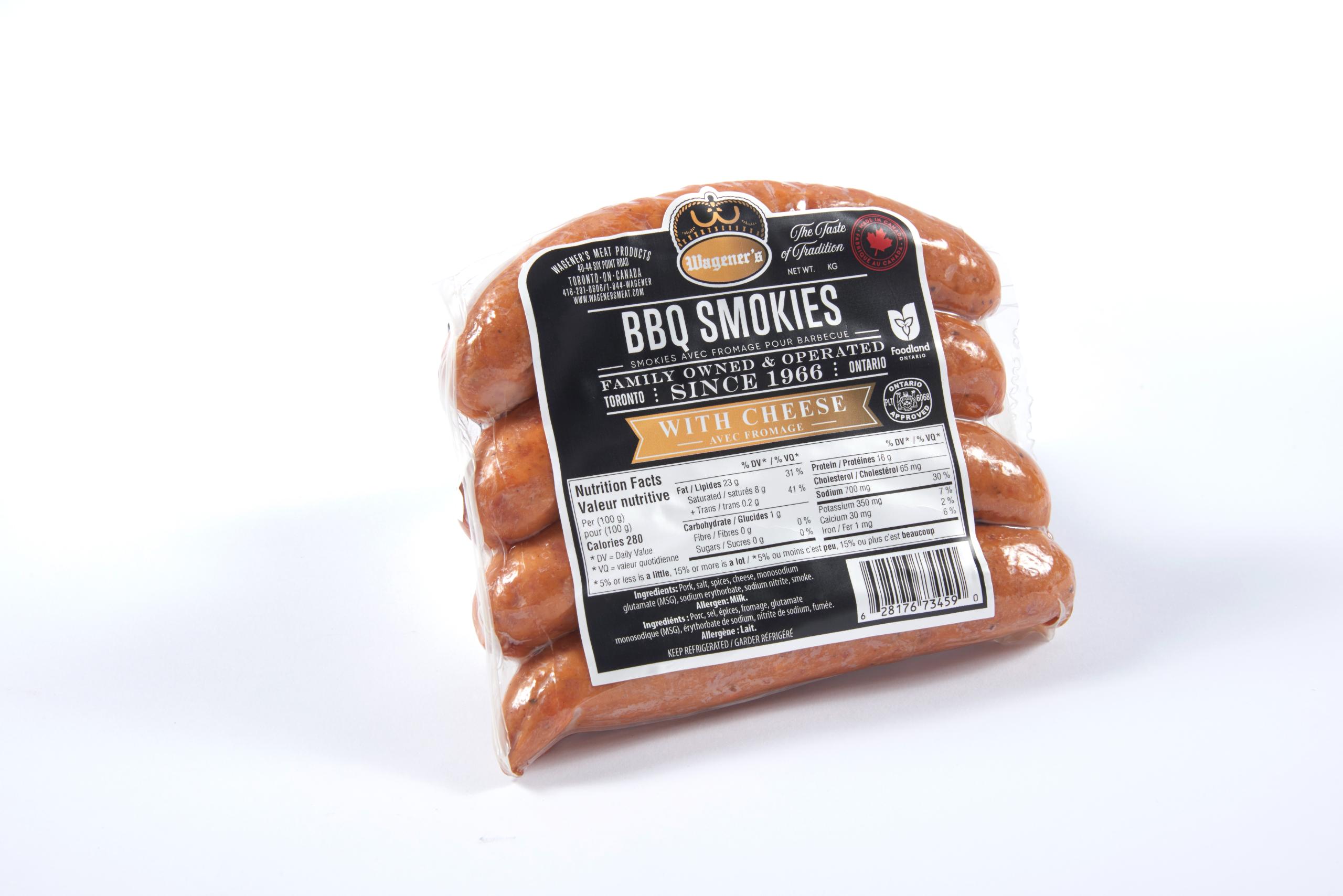 BBQ Smokies With Cheese