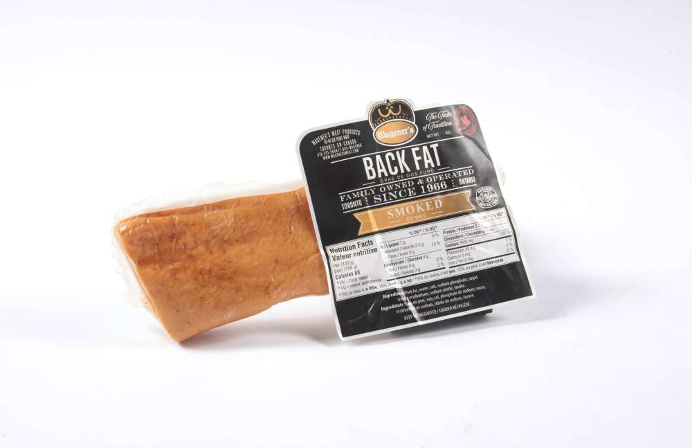 Smoked Back Fat