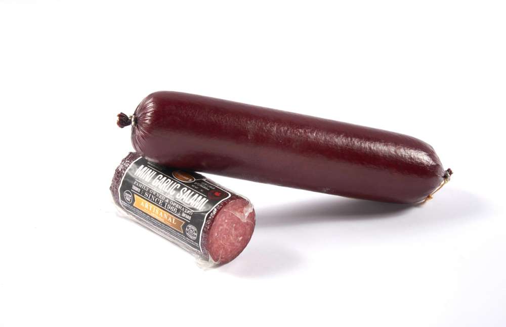 Mini Garlic Salami Red