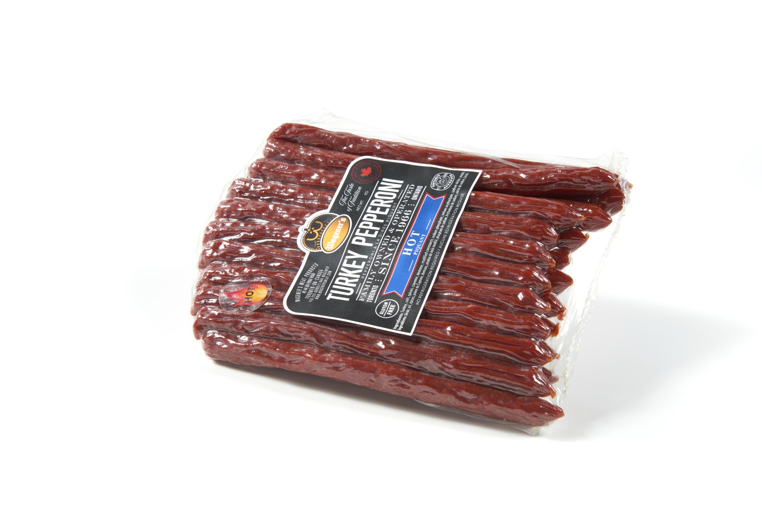 Long Hot Turkey Pepperoni