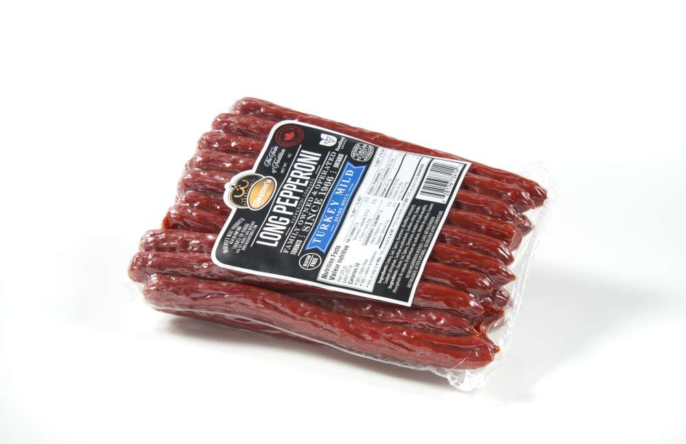 Long Mild Turkey Pepperoni