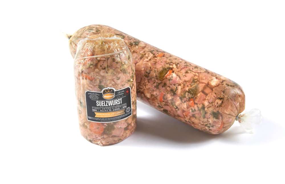 Suelzwurst With Pickles & Carrot