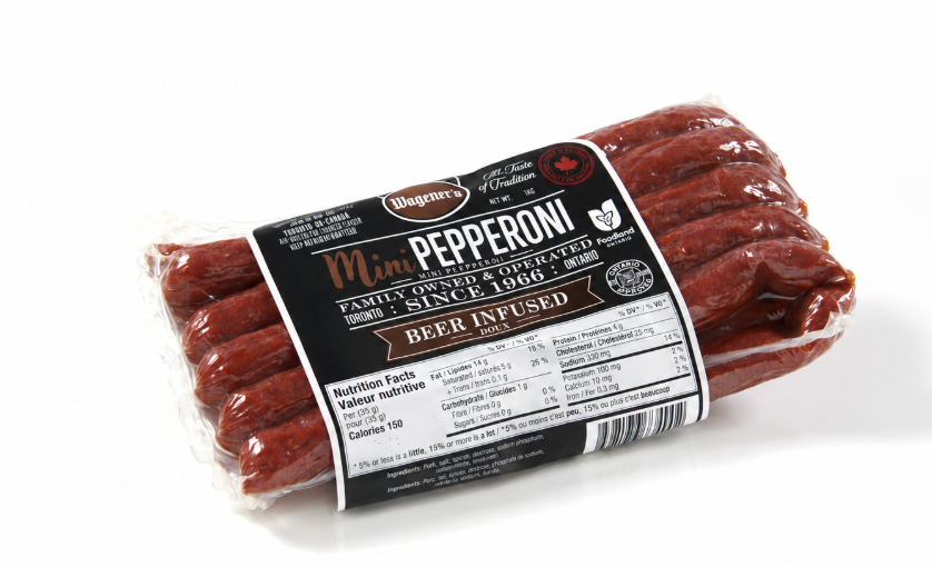 Mini Pepperoni Beer Infused